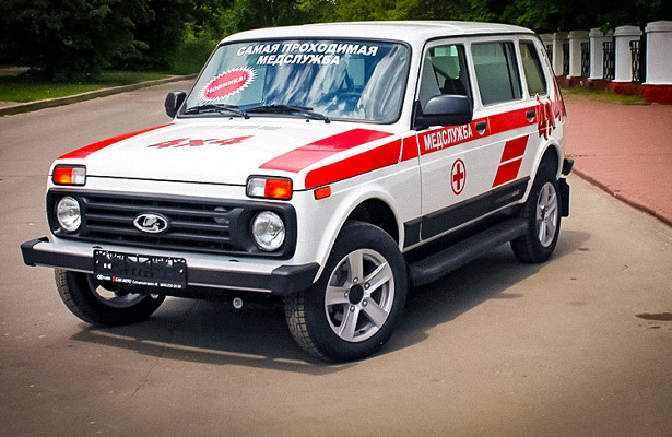 LADA 4x4 станет автомобилем «скорой помощи»